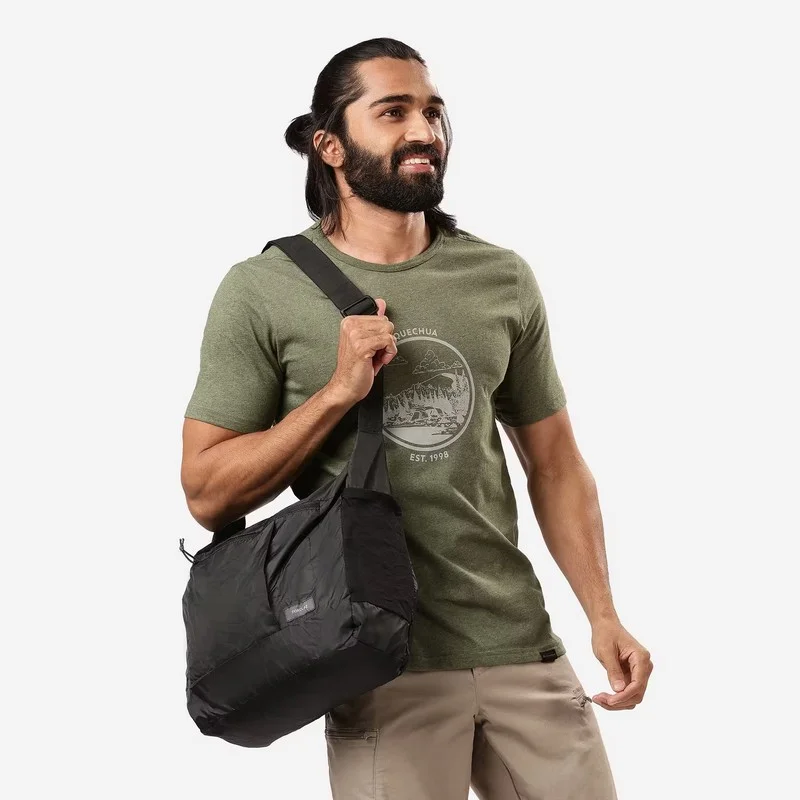 Bolso bandolera viaje y trekking 15L FORCLAZ 1006