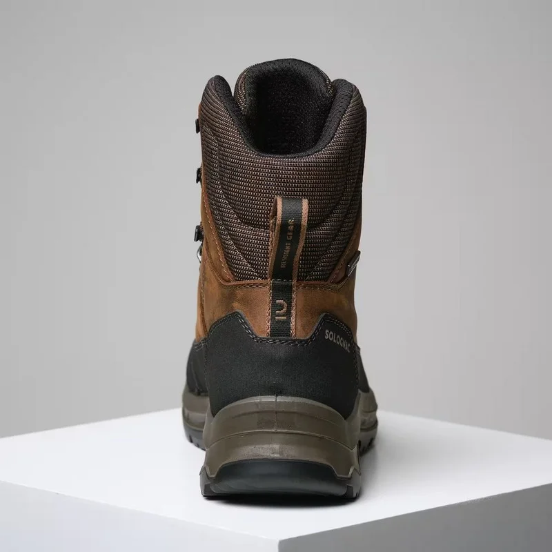Botas impermeable de montaña suela vibram 500 SOLOGNAC3