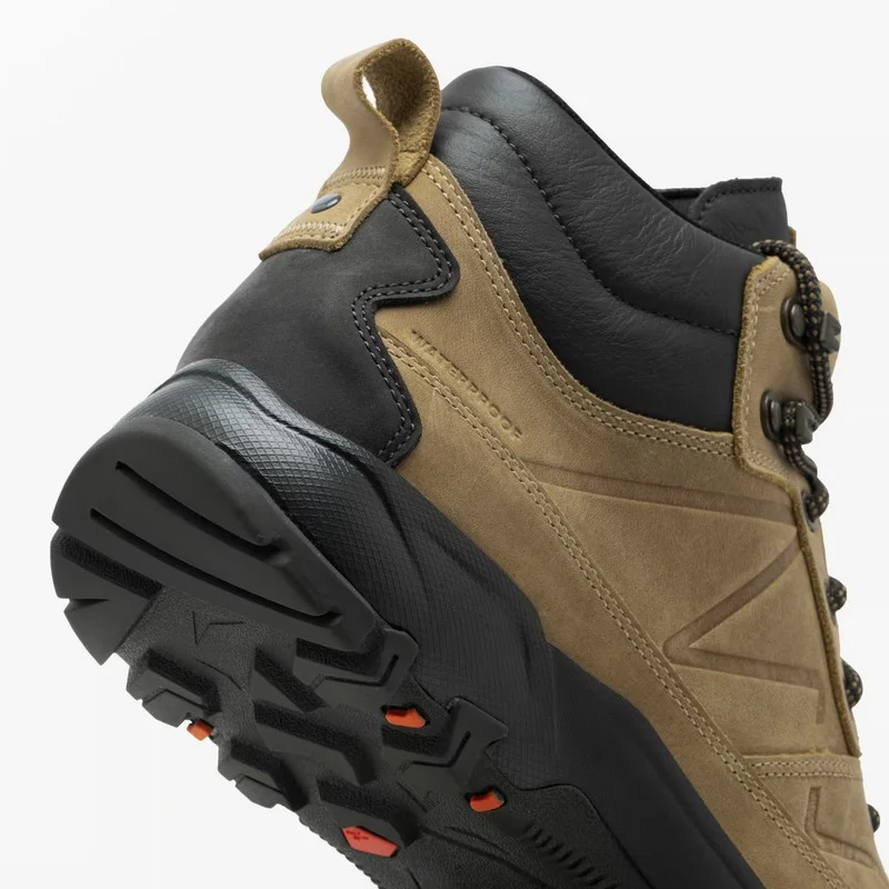 Botas impermeables de cuero montaña y trekking Quechua NH5005