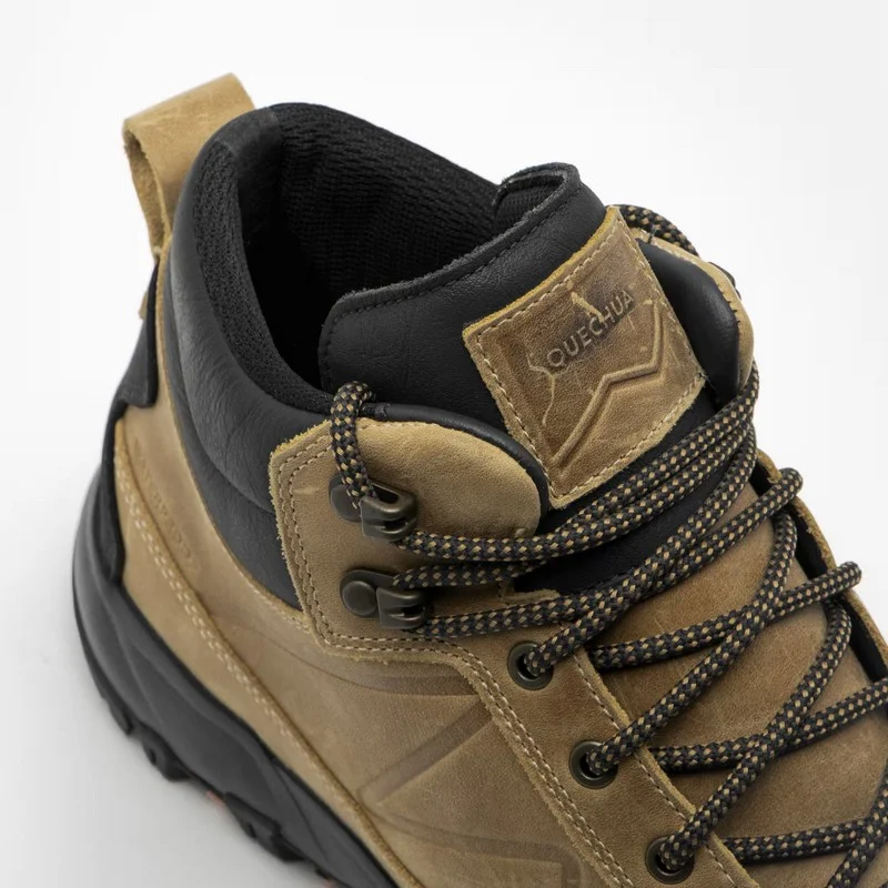 Botas impermeables de cuero montaña y trekking Quechua NH5006