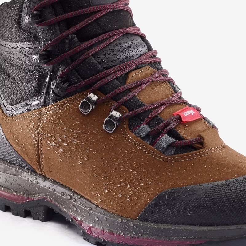 Botas impermeables de piel Forclaz TREK1003
