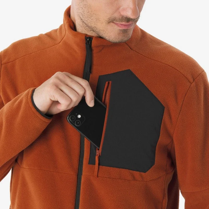 CHAQUETA POLAR CÁLIDA MONTAÑA Y TREKKING MH500 QUECHUA3 (1)