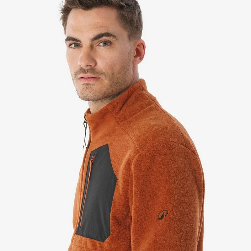 CHAQUETA POLAR CÁLIDA MONTAÑA Y TREKKING MH500 QUECHUA4 (2)