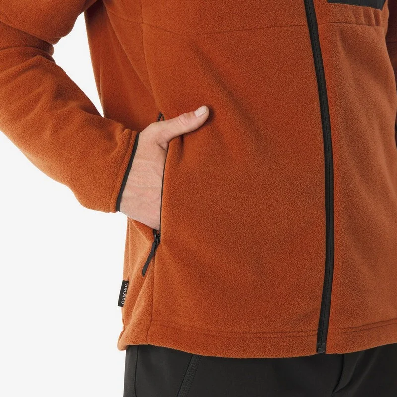 CHAQUETA POLAR CÁLIDA MONTAÑA Y TREKKING MH500 QUECHUA5 (1)