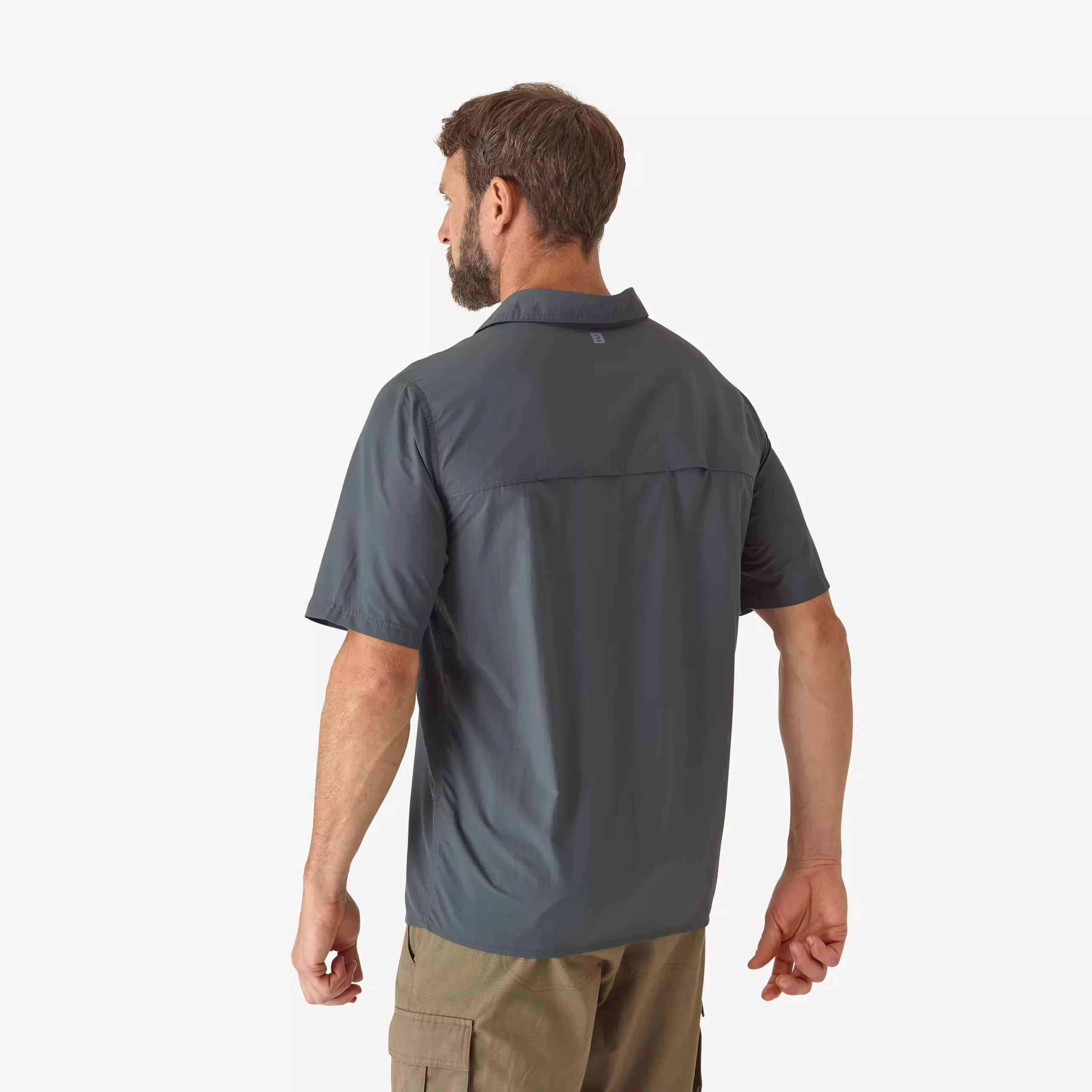 Camisa hombre manga corta transpirable SOLOGNAC3
