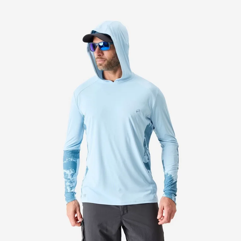 camiseta anti UV hombre camiseta UV hombre camiseta manga larga anti UV camiseta con capucha hombre camiseta protección solar hombre camiseta UPF 50 hombre camiseta outdoor hombre camiseta hiking hombre camiseta trekking hombre camiseta para caminatas camiseta para clima cálido ropa anti UV hombre