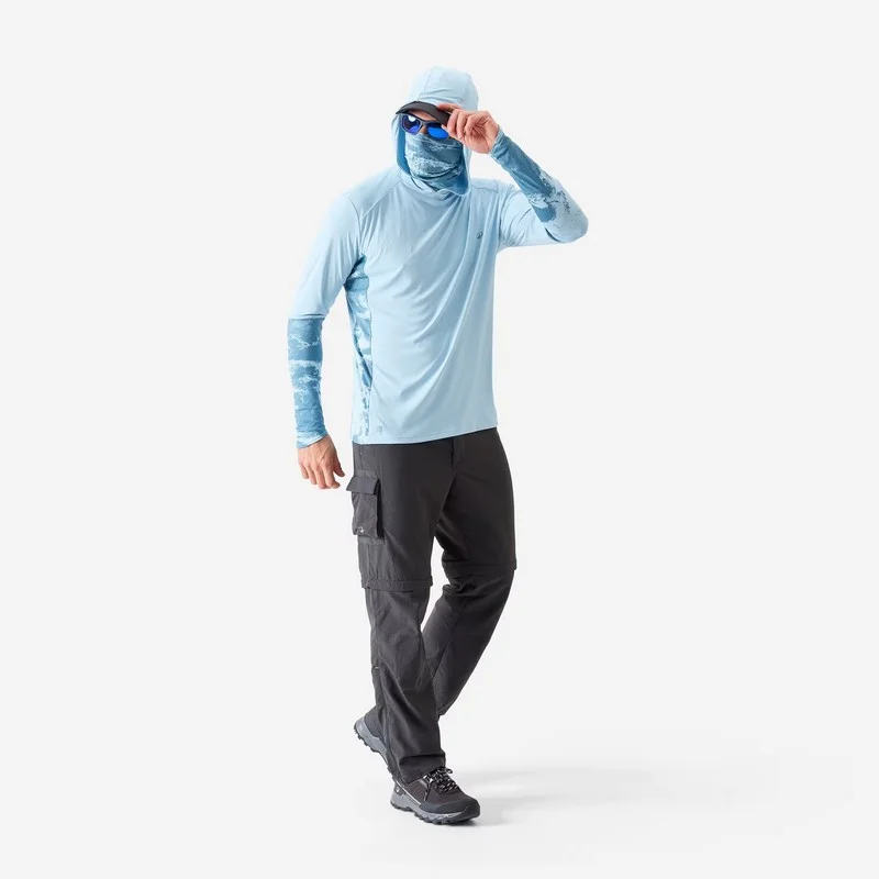 Camiseta anti UV con capucha hombre 500 CAPERLAN5