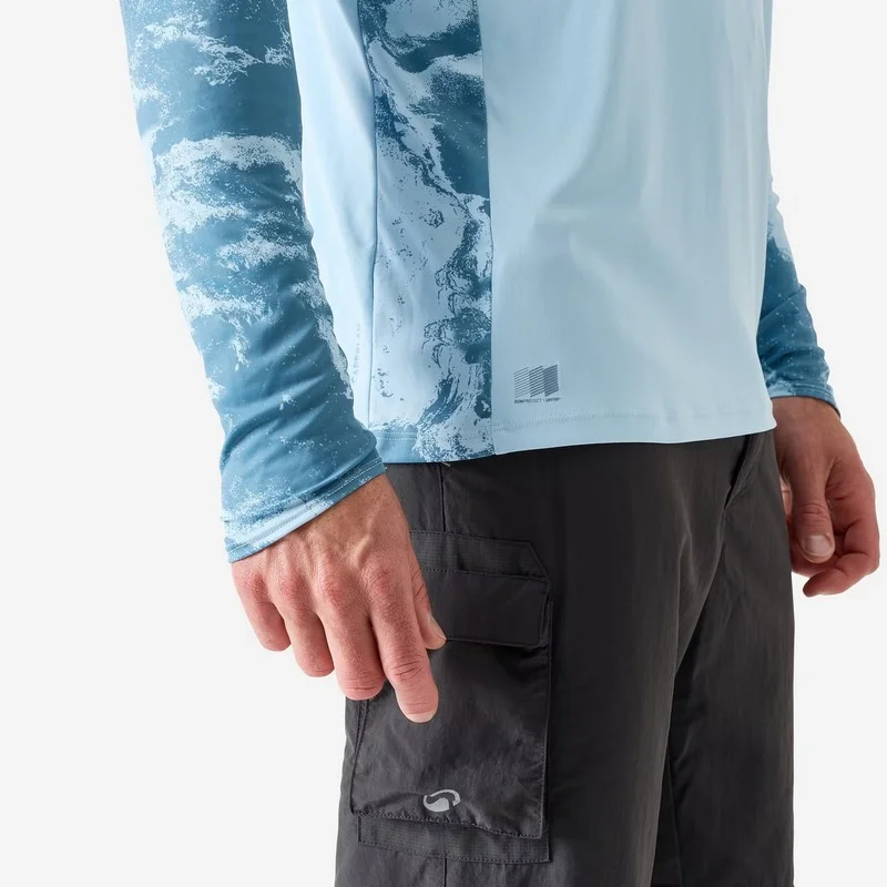 Camiseta anti UV con capucha hombre 500 CAPERLAN56