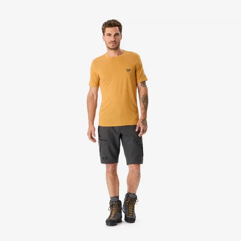 Camiseta de montaña y trekking lana merino SIMOND8