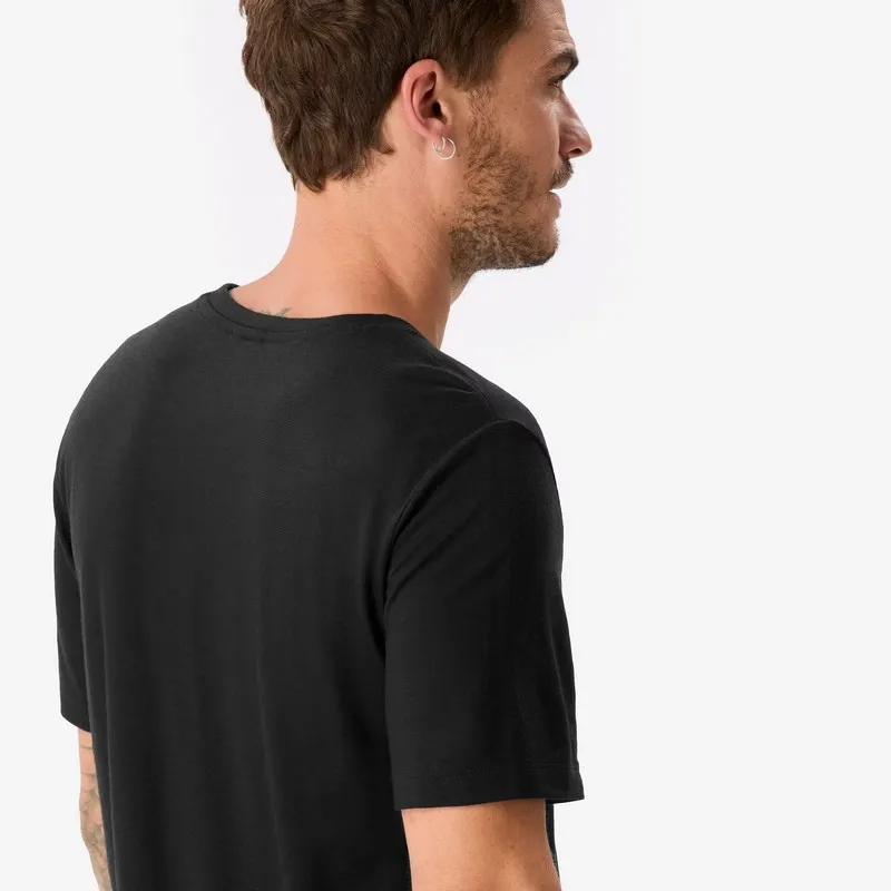 Camiseta de montaña y trekking manga corta lana merino Forclaz SIMOND6