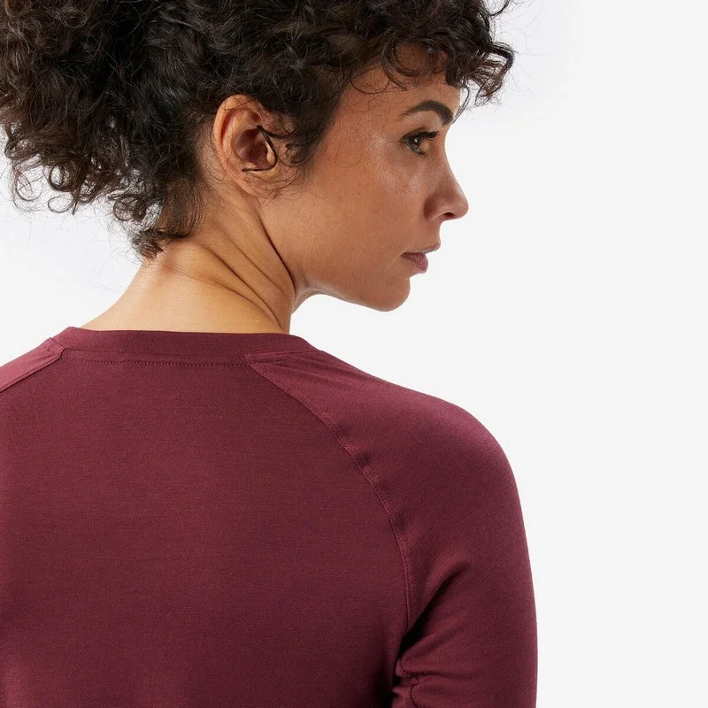 Camiseta lana merino manga larga Mujer SIMOND RESIST8