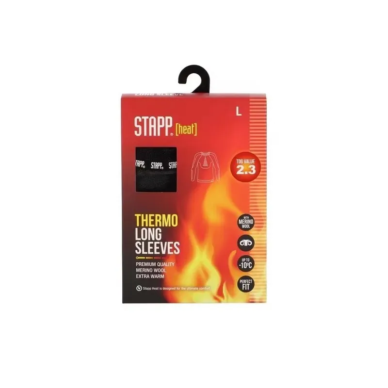 Camiseta térmica de lana merino STAPP Heat para hombre4
