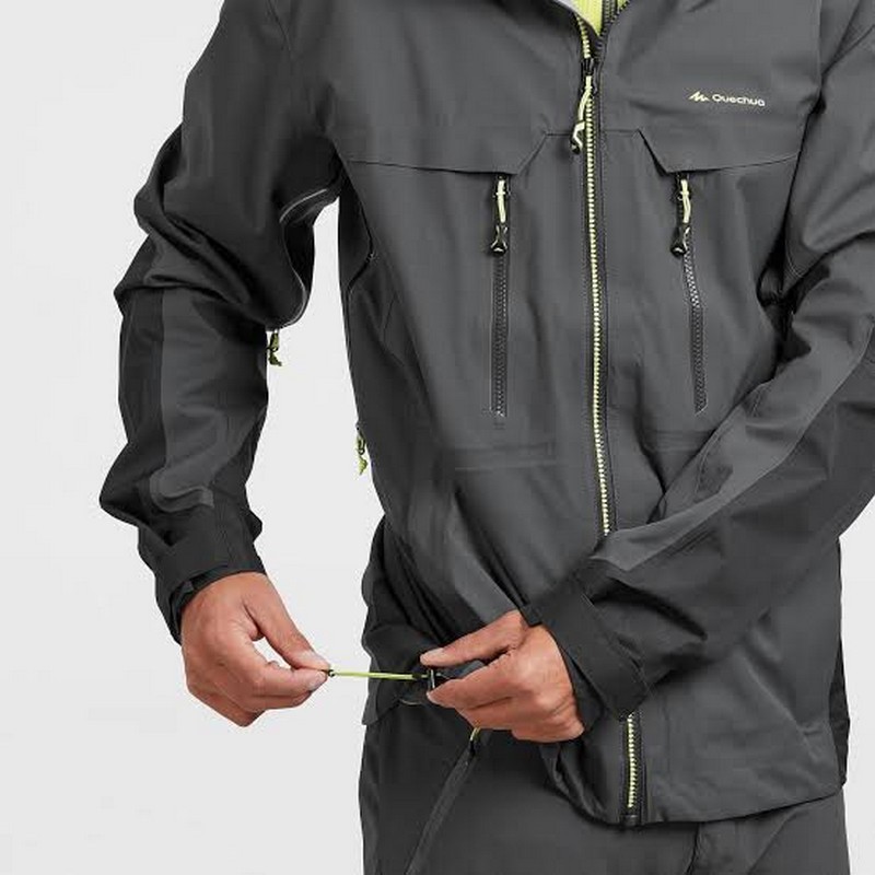 Casaca Impermeable de montaña hombre QUECHUA MH90075