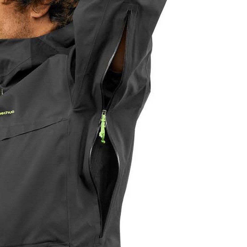 Casaca Impermeable de montaña hombre QUECHUA MH90077