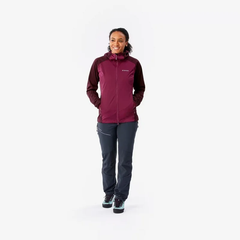 Casaca Softshell mujer cortaviento Alpinism Light SIMOND3