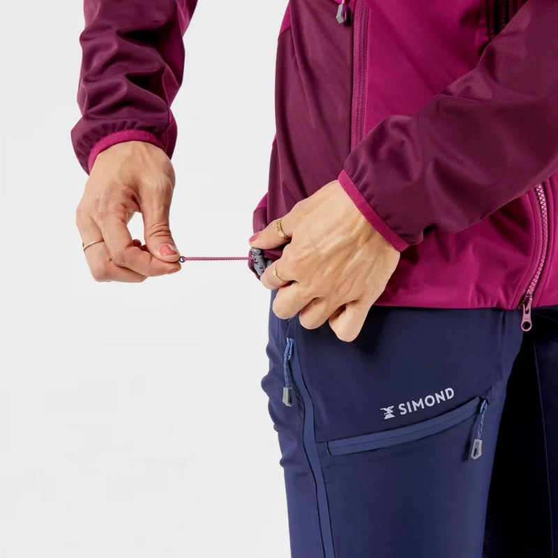 softshell de montaña mujer softshell mujer chaqueta softshell mujer softshell cortavientos mujer chaqueta para montaña mujer softshell Simond mujer Simond Alpinism Light
