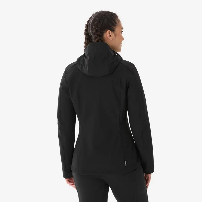 softshell mujer montaña softshell trekking mujer chaqueta softshell mujer chaqueta montaña mujer cortavientos mujer trekking chaqueta impermeable mujer montaña softshell Forclaz MT500 chaqueta Forclaz mujer ropa de montaña mujer chaqueta trekking mujer