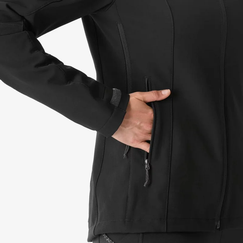 Casaca Softshell mujer cortaviento FORCLAZ MT5006
