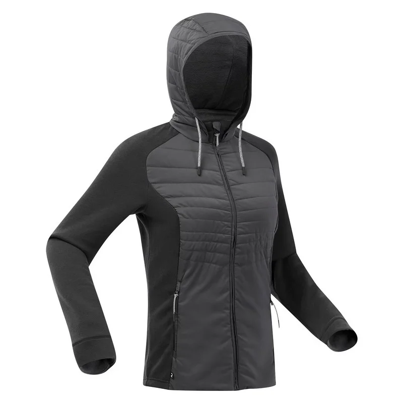 Casaca polar de montaña y trekking Quechua NH500 HYBRID6