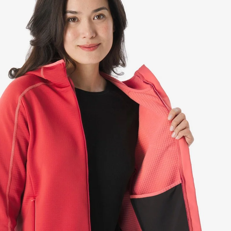 Casaca polar ligera de montaña mujer QUECHUA MH50023