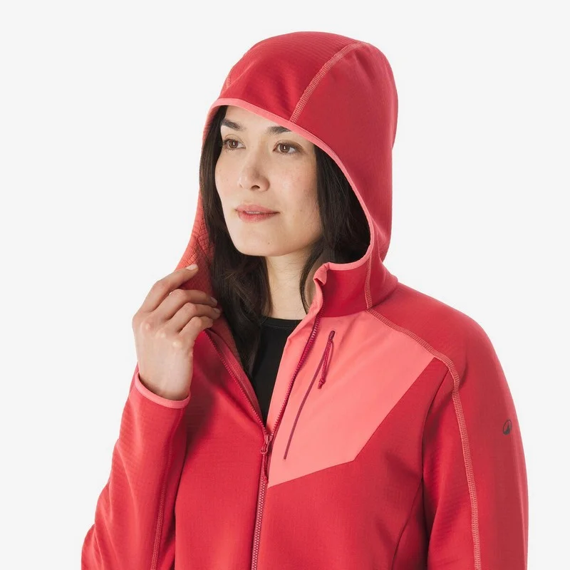 Casaca polar ligera de montaña mujer QUECHUA MH500234