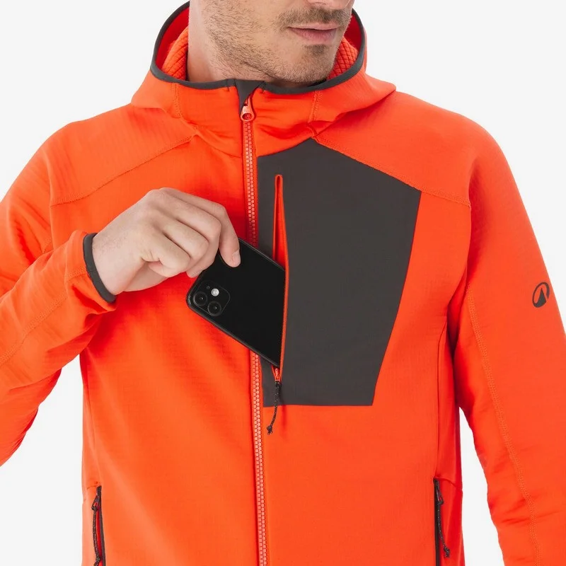 Casaca polar ligera de montaña y trekking QUECHUA MH50078