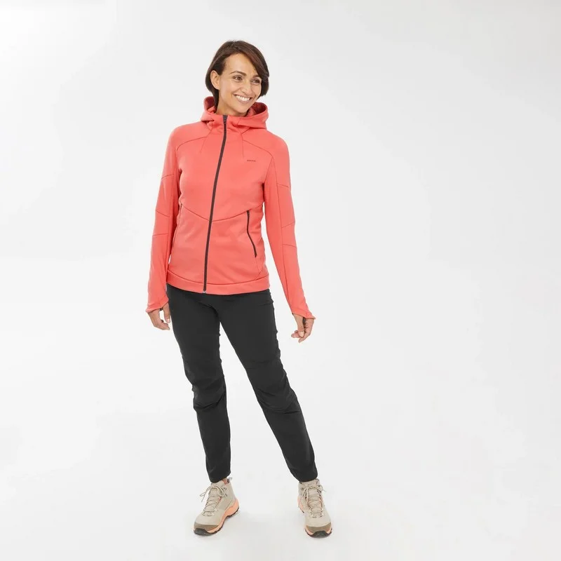 Casaca polar transpirable mujer MH520 QUECHUA