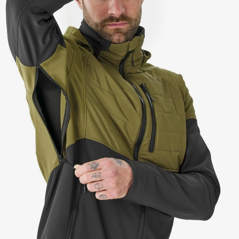 Casaca softshell térmica impermeable esquí WEDZE 9003
