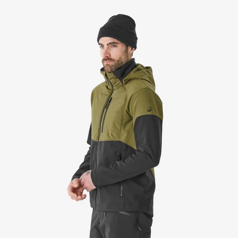 Casaca softshell térmica impermeable esquí WEDZE 9008
