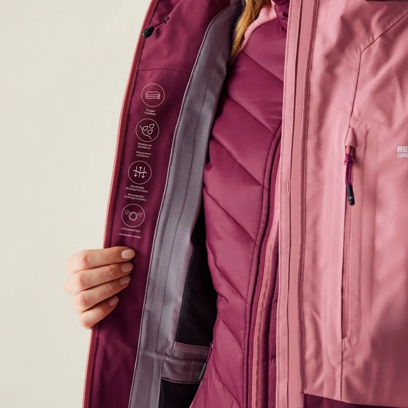 Casaca térmica 3en1 impermeable CARLETTA REGATTA v5