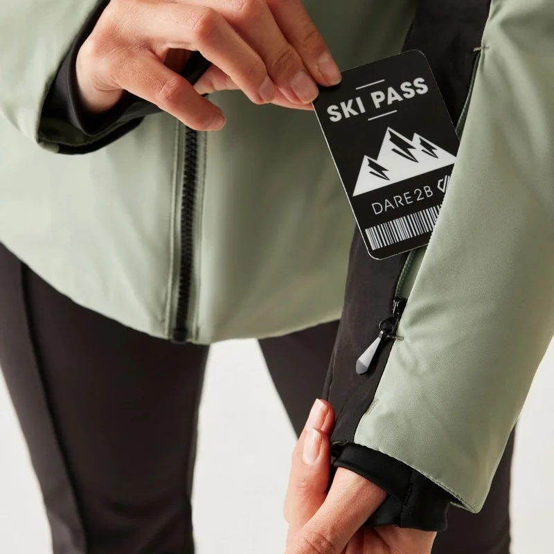 Casaca térmica impermeable ski mujer ISSY DARE 2B1