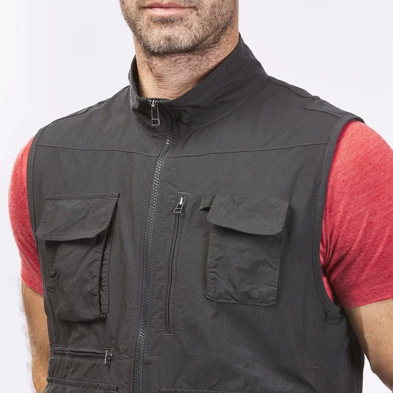 chaleco multibolsillos hombre chaleco de trekking hombre chaleco outdoor hombre