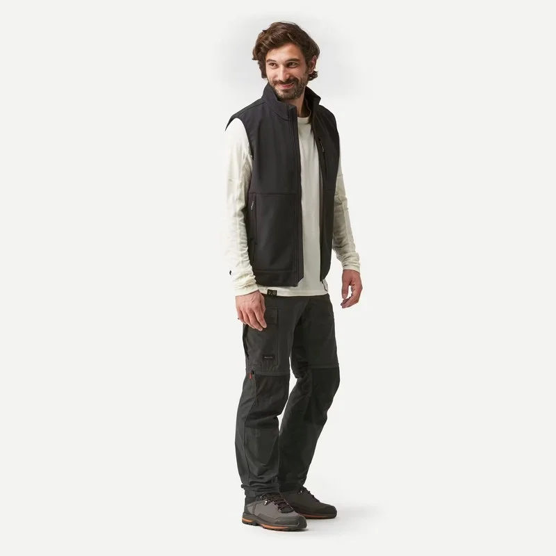 Chaleco softshell de montaña hombre MT100 FORCLAZ4