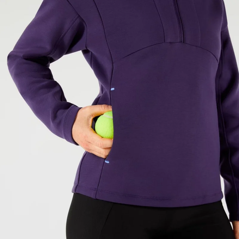 Chaqueta cálida con capucha y cremallera KUIKMA9