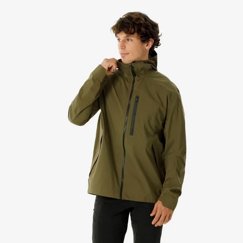 chaqueta Quechua MH500 chaqueta MH500 Light chaqueta impermeable trekking hombre chaqueta impermeable de senderismo hombre chaqueta impermeable trekking hombre chaqueta de lluvia para senderismo
