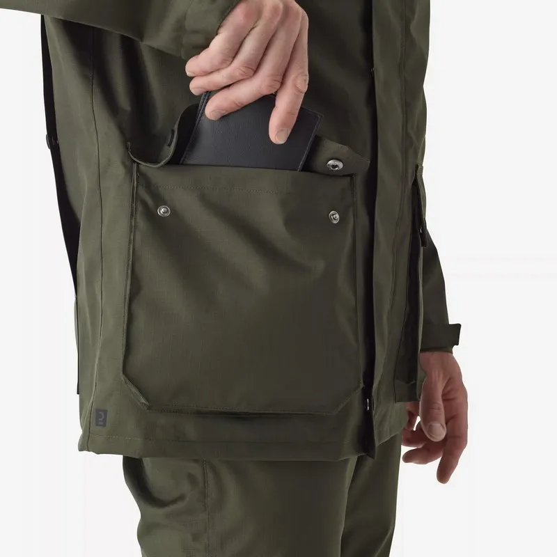 Chaqueta impermeable hombre Caza 500 SOLOGNAC8_11zon