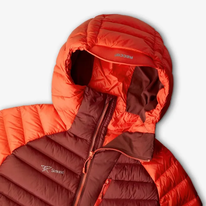 Chaqueta plumífero de montaña y alpinismo con capucha (-12°C) SIMOND11