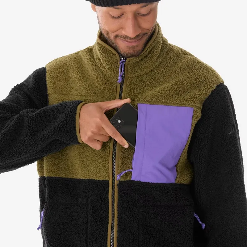 Forro polar de senderismo hombre, SHERPA MH500 QUECHUA8_11zon