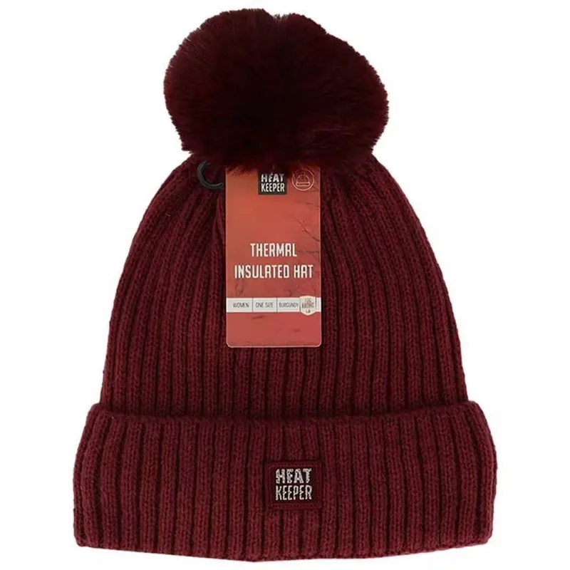 Gorro térmico con pompón HEAT KEEPER10
