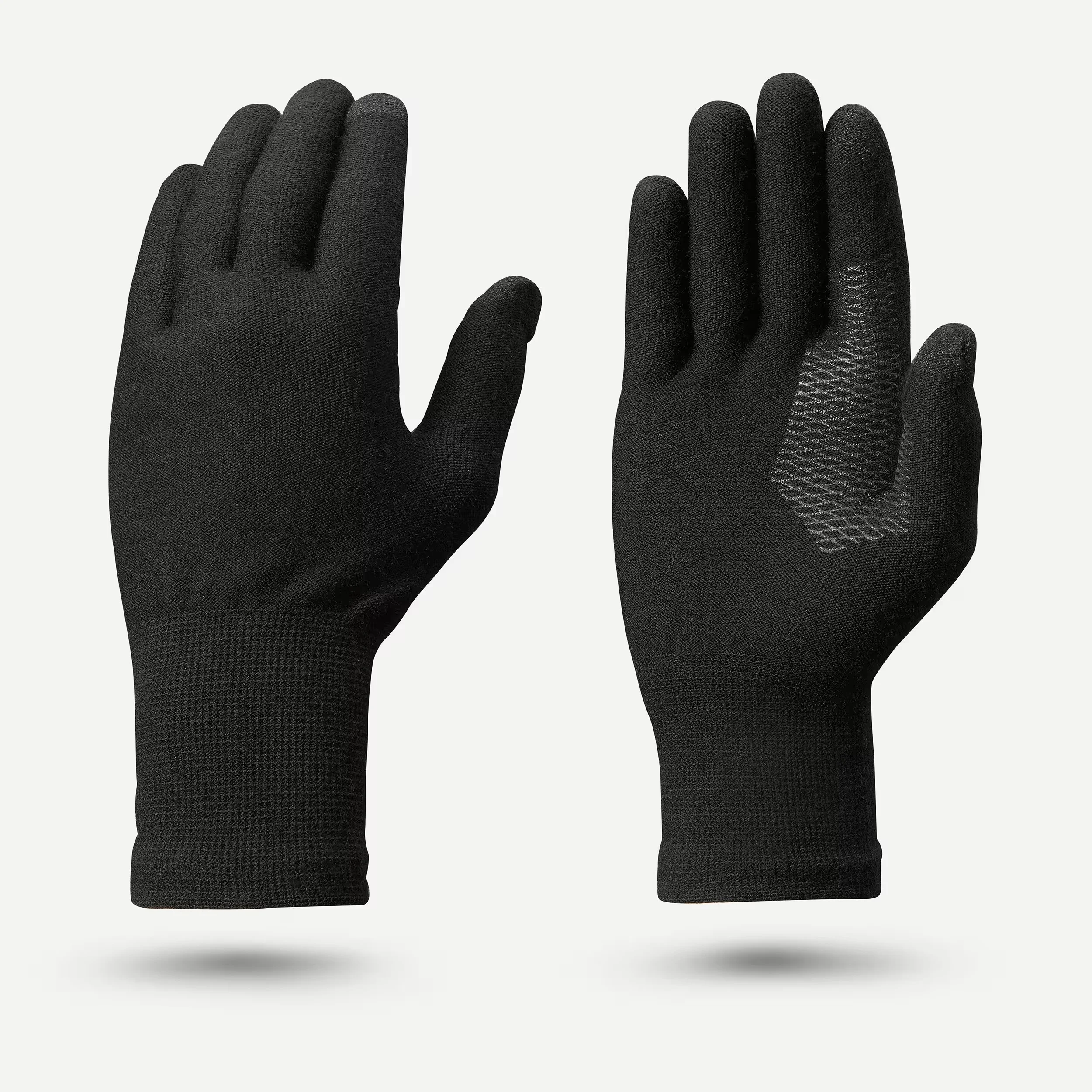 Guantes interiores térmicos táctiles de montaña FORCLAZ MT500
