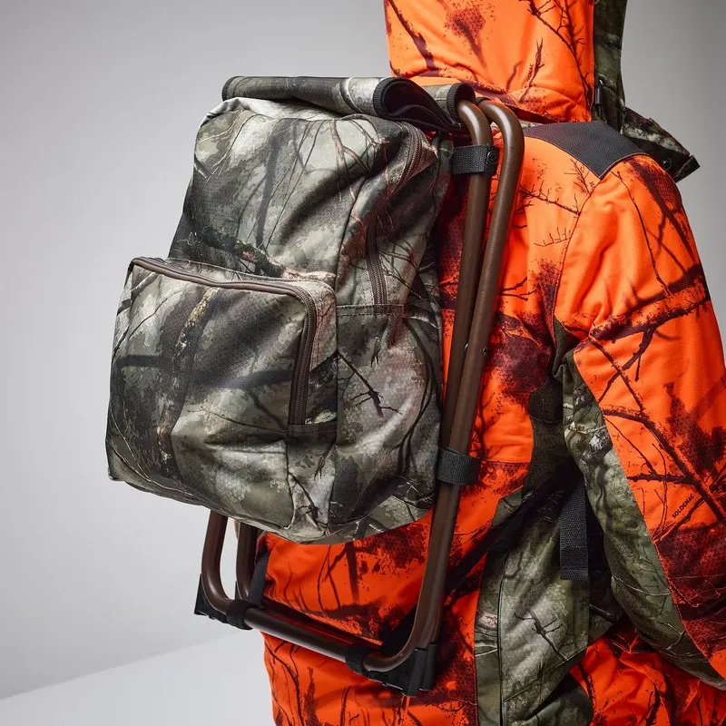 Mochila asiento plegable camuflaje 25L SOLOGNAC8_11zon
