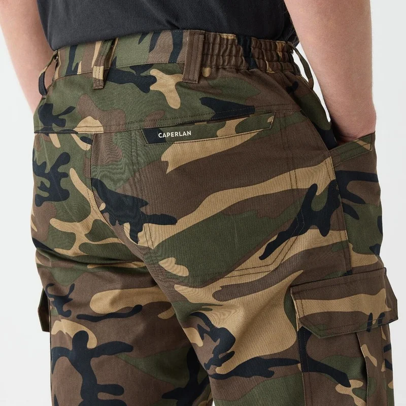 Pantalón cargo hombre Camuflaje Resistente Steppe SOLOGNAC4