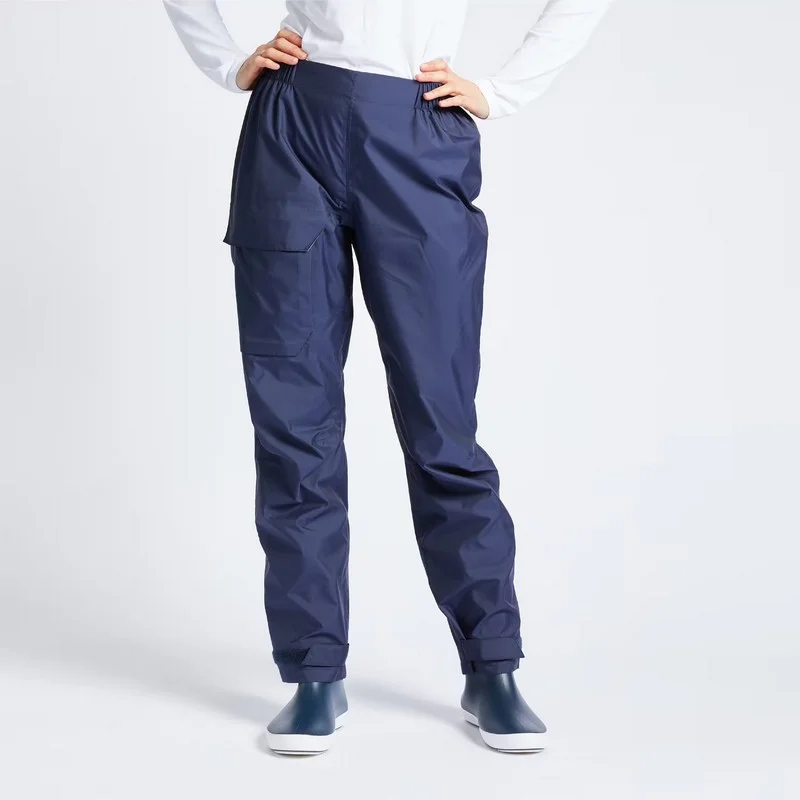 sobrepantalón deportivo mujer Sailing 100 mujer sobrepantalón Sailing 100 pantalón de navegación mujer sobrepantalón impermeable mujer