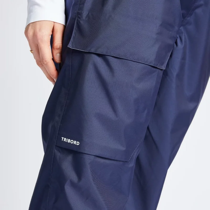 sobrepantalón deportivo mujer Sailing 100 mujer sobrepantalón Sailing 100 pantalón de navegación mujer sobrepantalón impermeable mujer