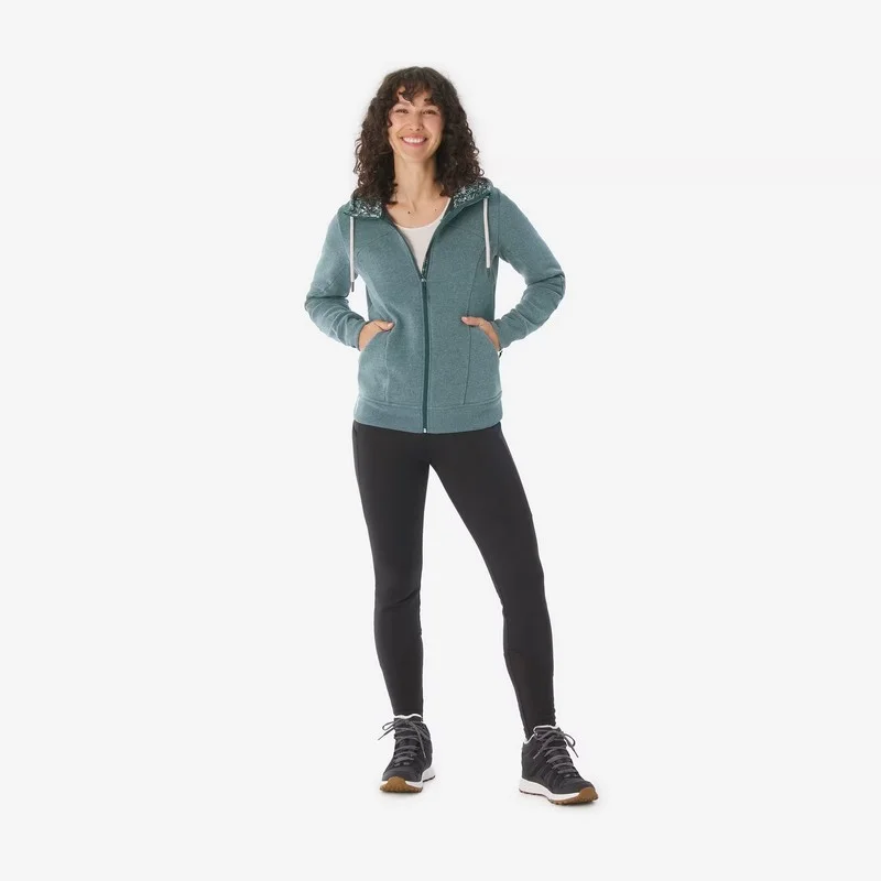 Sudadera de montaña y trekking con capucha NH500 QUECHUA4
