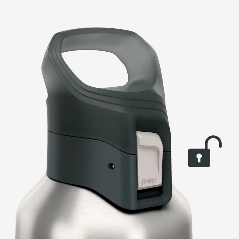 Termo de agua acero inoxidable 0’8L QUECHUA MH5009