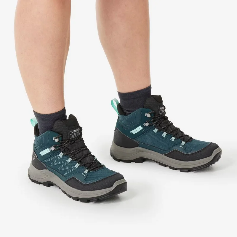Zapatos de trekking impermeables mujer MH100 Quechua6