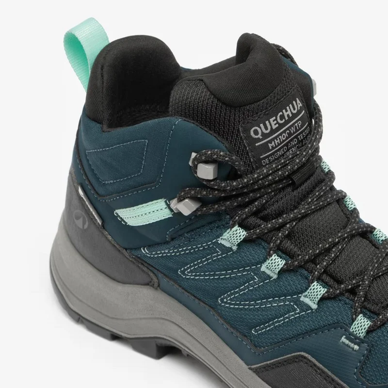 Zapatos de trekking impermeables mujer MH100 Quechua8