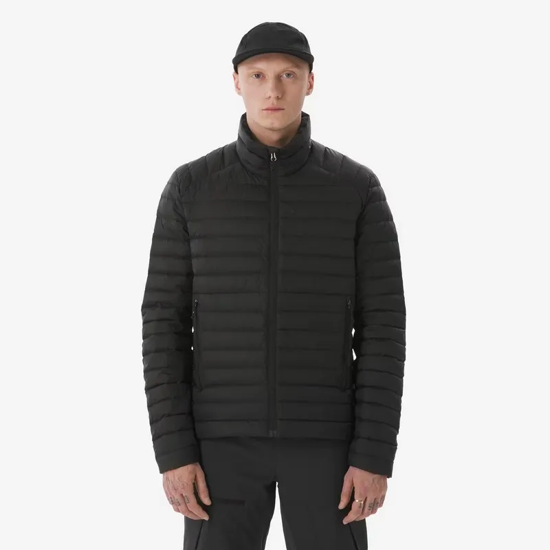 chaqueta térmica de montaña hombre chaqueta para senderismo hombre plumífero de trekking hombre Forclaz MT100 chaqueta Forclaz MT100